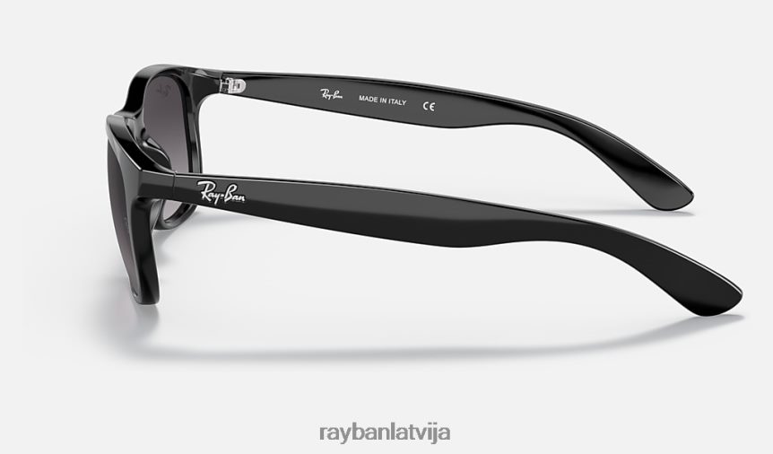 Andy pulēta melna/pelēka F0L86X750 vīriešiem Ray-Ban saulesbrilles
