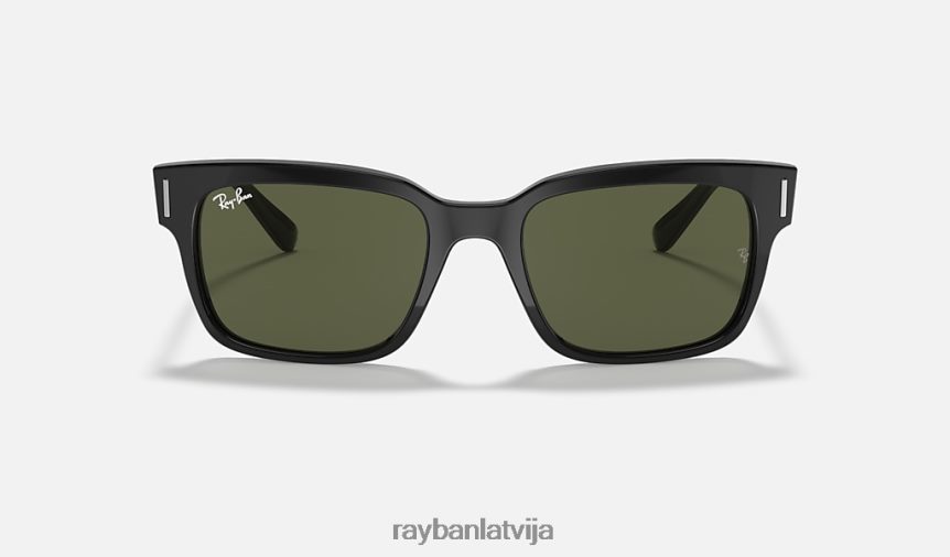 Džefrijs pulēta melna/zaļa F0L86X972 vīriešiem Ray-Ban saulesbrilles