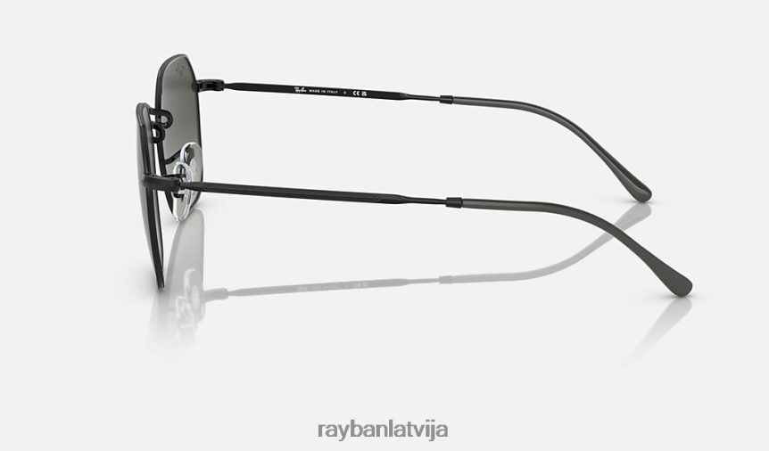 Džims pulēta melna/pelēka F0L86X181 vīriešiem Ray-Ban saulesbrilles