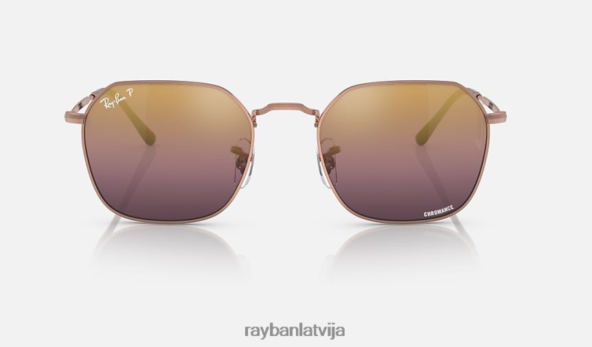 Džims pulēts rozā zelts/zelts/sarkans F0L86X180 vīriešiem Ray-Ban saulesbrilles