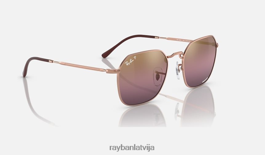 Džims pulēts rozā zelts/zelts/sarkans F0L86X180 vīriešiem Ray-Ban saulesbrilles