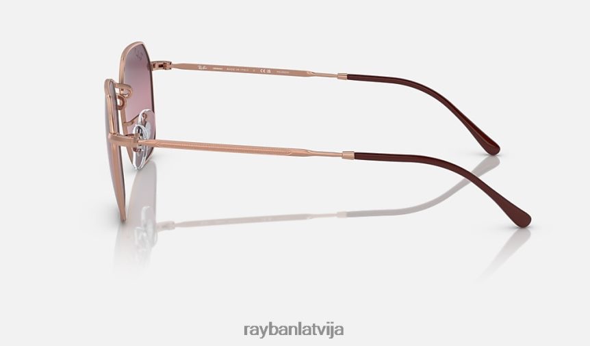 Džims pulēts rozā zelts/zelts/sarkans F0L86X180 vīriešiem Ray-Ban saulesbrilles