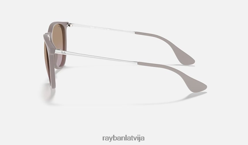 Erika klasika matēts tumšs smiltis/brūns/violetais F0L86X150 vīriešiem Ray-Ban saulesbrilles