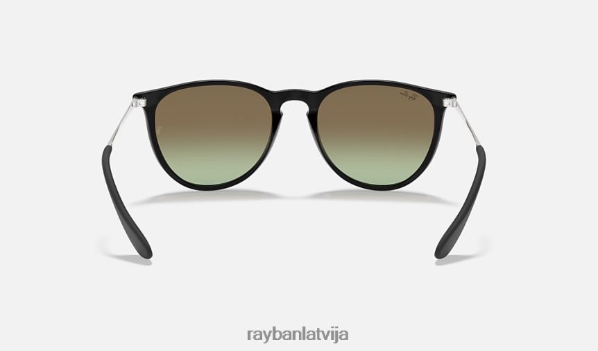 Erika klasika pulēta melna/zaļa/brūna F0L86X154 vīriešiem Ray-Ban saulesbrilles