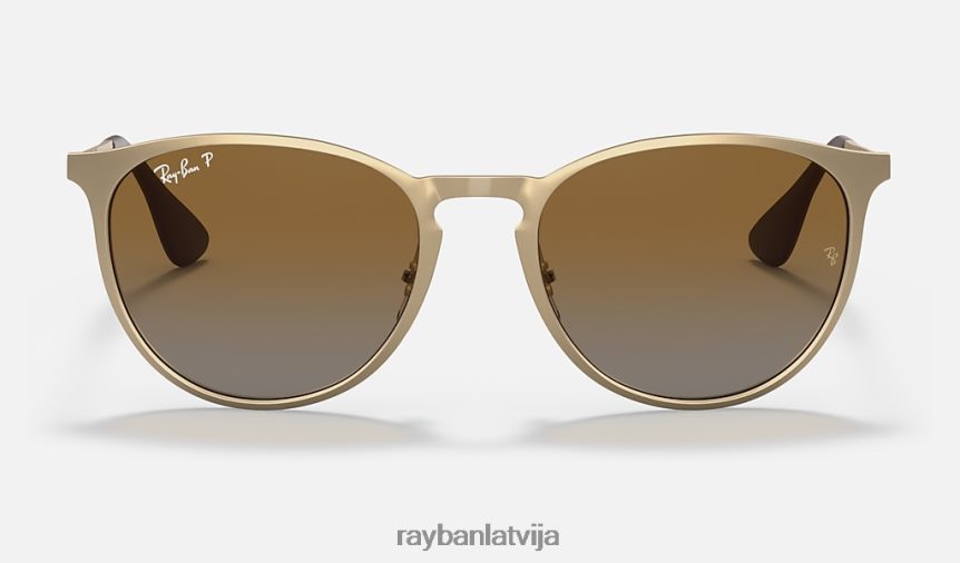 Erika metāls matēts zelts/brūns F0L86X274 vīriešiem Ray-Ban saulesbrilles