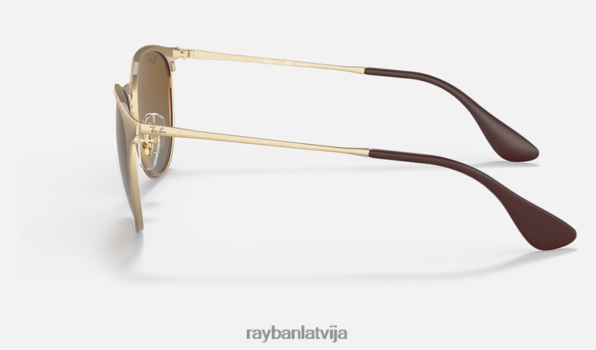 Erika metāls matēts zelts/brūns F0L86X274 vīriešiem Ray-Ban saulesbrilles