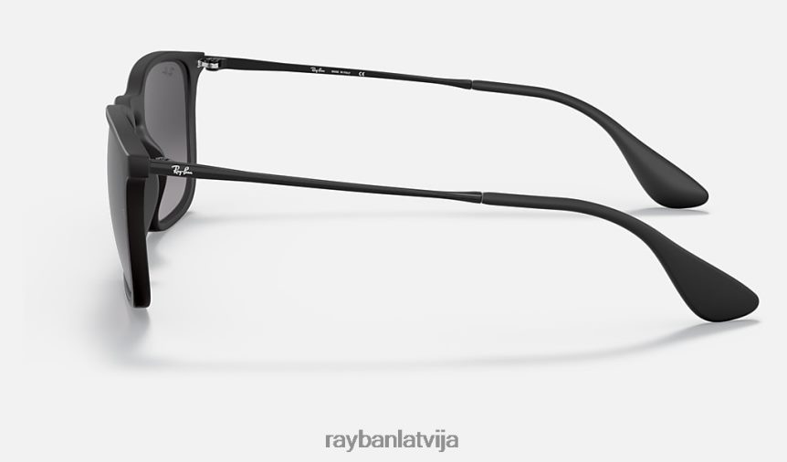 Kriss matēts melns/pelēks F0L86X229 vīriešiem Ray-Ban saulesbrilles