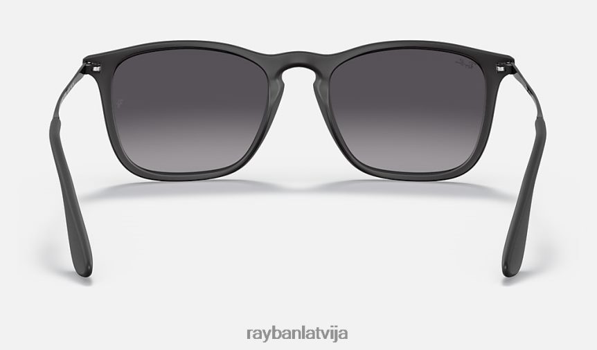 Kriss matēts melns/pelēks F0L86X229 vīriešiem Ray-Ban saulesbrilles