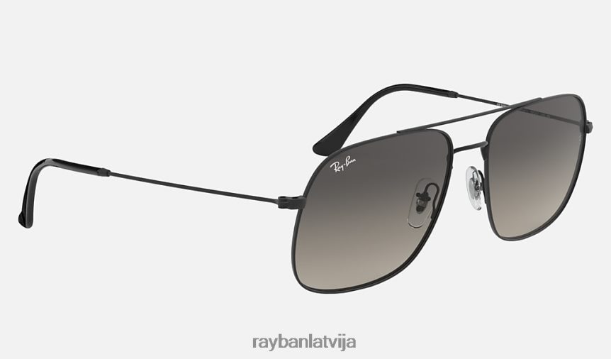 andrea matēts melns/pelēks F0L86X448 vīriešiem Ray-Ban saulesbrilles