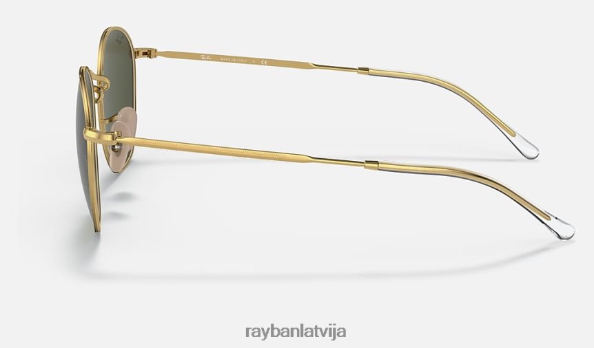 aplaupīt pulēts zelts/zaļš F0L86X1405 vīriešiem Ray-Ban saulesbrilles