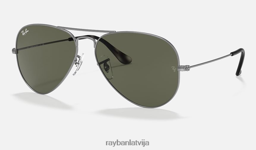 aviatoru klasika matēts pelēks/zaļš F0L86X7 vīriešiem Ray-Ban saulesbrilles