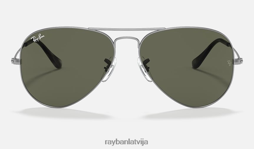 aviatoru klasika matēts pelēks/zaļš F0L86X7 vīriešiem Ray-Ban saulesbrilles