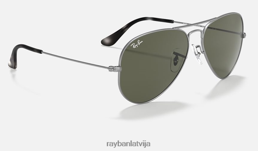 aviatoru klasika matēts pelēks/zaļš F0L86X7 vīriešiem Ray-Ban saulesbrilles