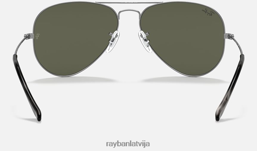 aviatoru klasika matēts pelēks/zaļš F0L86X7 vīriešiem Ray-Ban saulesbrilles