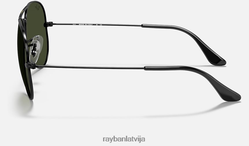 aviatoru klasika pulēta melna/zaļa F0L86X4 vīriešiem Ray-Ban saulesbrilles