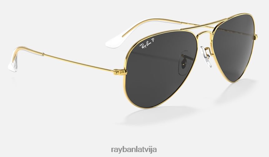 aviatoru klasika pulēts zelts/melns F0L86X3 vīriešiem Ray-Ban saulesbrilles