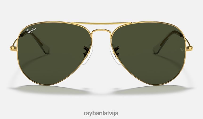 aviatoru klasika pulēts zelts/zaļš F0L86X1 vīriešiem Ray-Ban saulesbrilles