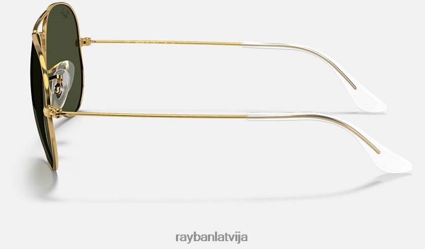 aviatoru klasika pulēts zelts/zaļš F0L86X1 vīriešiem Ray-Ban saulesbrilles