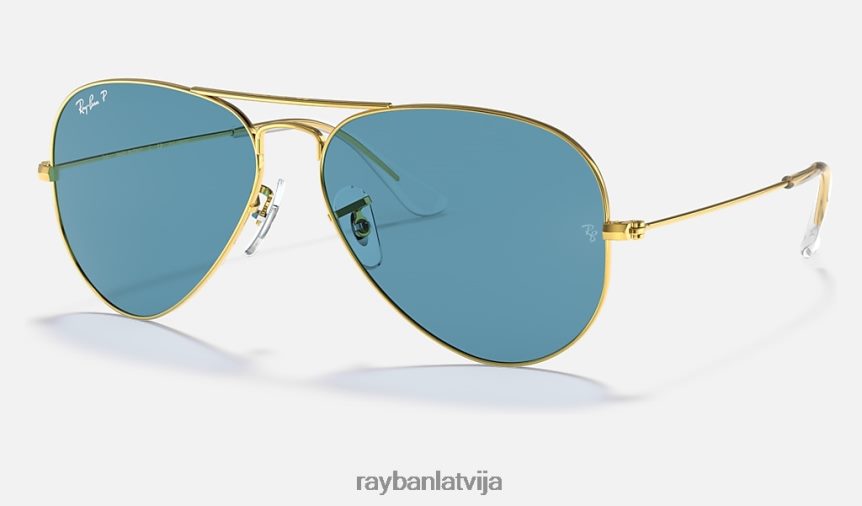 aviatoru klasika pulēts zelts/zils F0L86X9 vīriešiem Ray-Ban saulesbrilles
