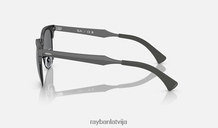 clubmaster alumīnijs matēts grafīts uz melna/pelēka F0L86X830 vīriešiem Ray-Ban saulesbrilles