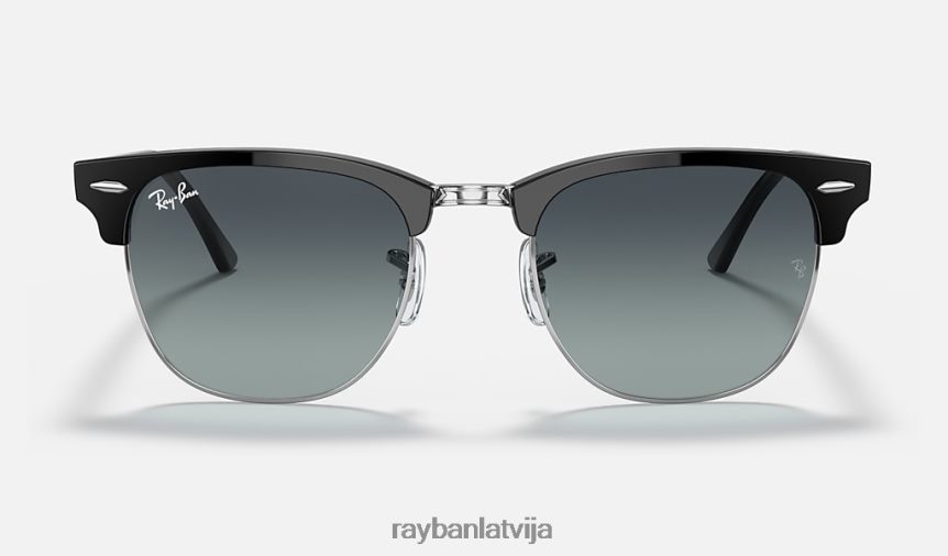 clubmaster ig drop ltd pulēta melna/pelēka/zila F0L86X1481 vīriešiem Ray-Ban saulesbrilles