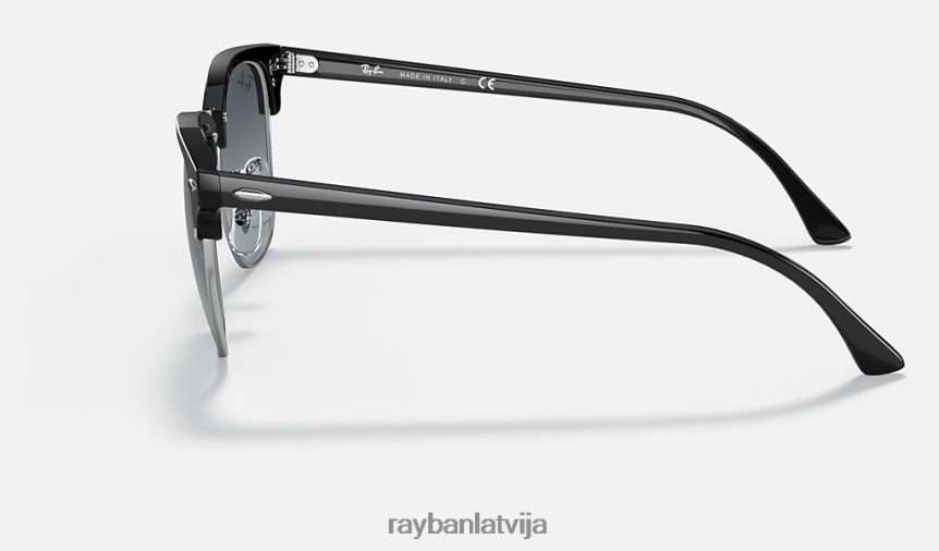 clubmaster ig drop ltd pulēta melna/pelēka/zila F0L86X1481 vīriešiem Ray-Ban saulesbrilles