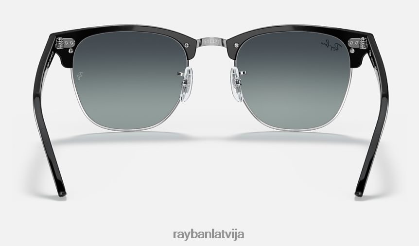 clubmaster ig drop ltd pulēta melna/pelēka/zila F0L86X1481 vīriešiem Ray-Ban saulesbrilles
