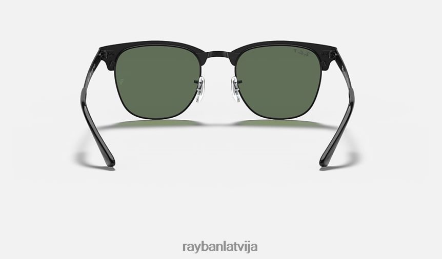 clubmaster metāls matēts melns/zaļš F0L86X516 vīriešiem Ray-Ban saulesbrilles