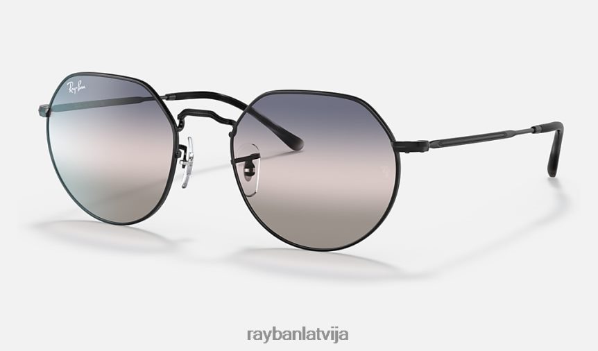 džeks pulēta melna/rozā/zila F0L86X74 vīriešiem Ray-Ban saulesbrilles