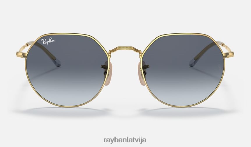 džeks pulēts zelts/zils/pelēks F0L86X70 vīriešiem Ray-Ban saulesbrilles