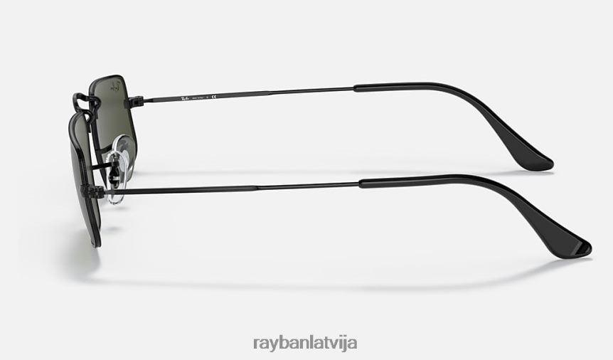 džūlija pulēta melna/zaļa F0L86X1279 vīriešiem Ray-Ban saulesbrilles
