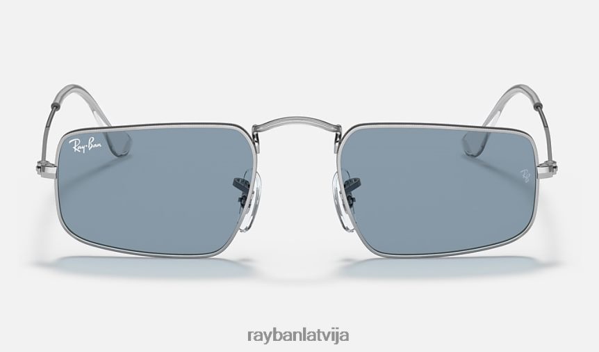 džūlija pulēts sudrabs/zils F0L86X1280 vīriešiem Ray-Ban saulesbrilles