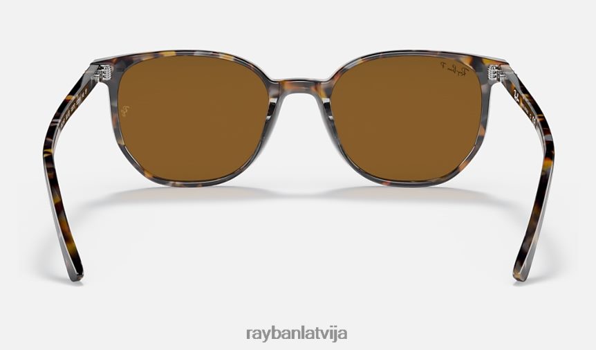 elliot pulēta havana brūna pelēka/brūna F0L86X1395 vīriešiem Ray-Ban saulesbrilles