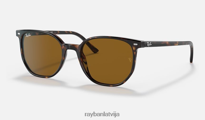elliot pulēta havana/brūns F0L86X1399 vīriešiem Ray-Ban saulesbrilles