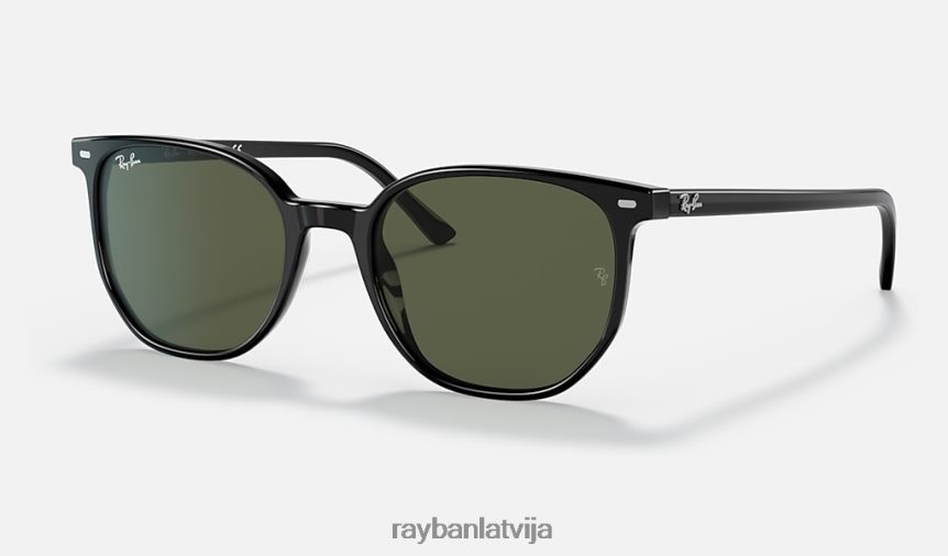 elliot pulēta melna/zaļa F0L86X1397 vīriešiem Ray-Ban saulesbrilles