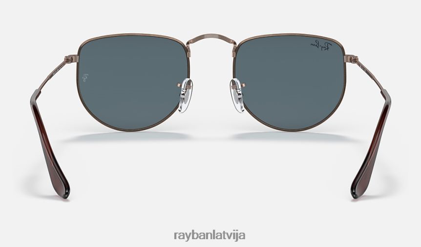 elon matēts bronzas varš/zils F0L86X241 vīriešiem Ray-Ban saulesbrilles