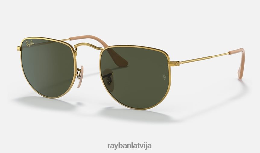 elon pulēts zelts/zaļš F0L86X236 vīriešiem Ray-Ban saulesbrilles