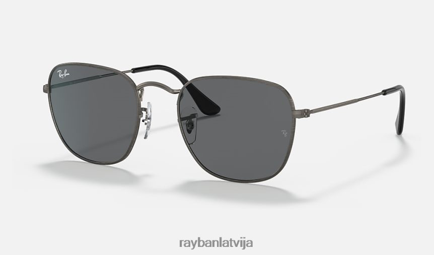 frank antīks matēts gunmetāls/tumši pelēks F0L86X523 vīriešiem Ray-Ban saulesbrilles