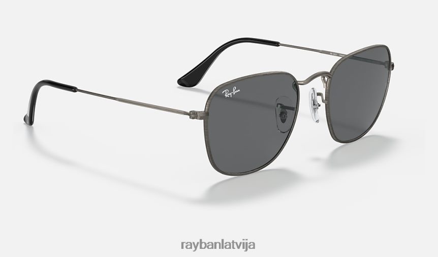 frank antīks matēts gunmetāls/tumši pelēks F0L86X523 vīriešiem Ray-Ban saulesbrilles