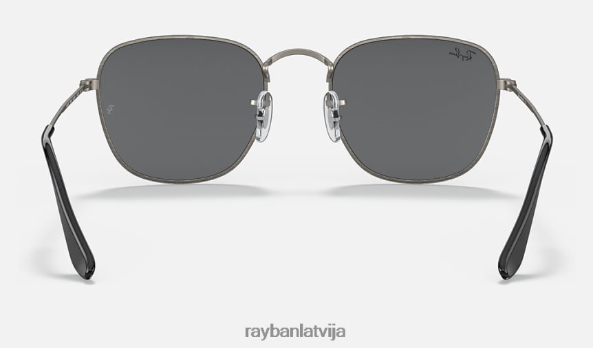 frank antīks matēts gunmetāls/tumši pelēks F0L86X523 vīriešiem Ray-Ban saulesbrilles