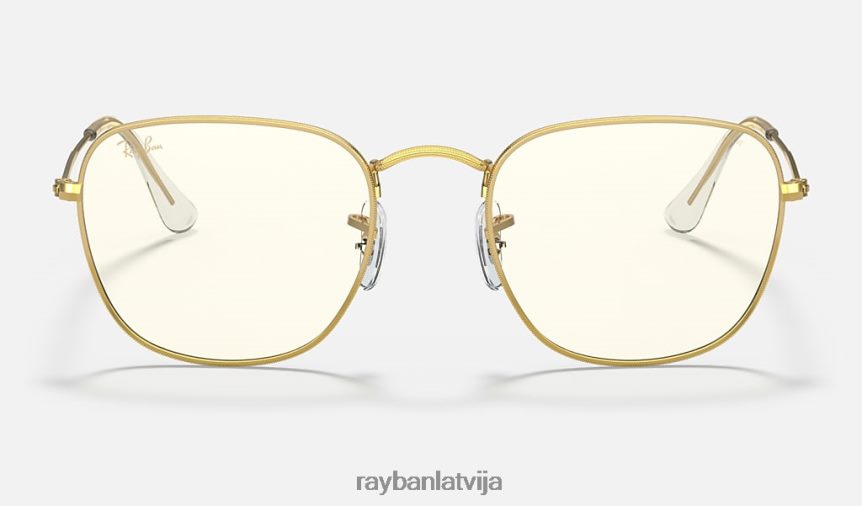 frank zilā gaisma skaidrs attīstīties pulēts zelts/pelēks F0L86X956 vīriešiem Ray-Ban saulesbrilles