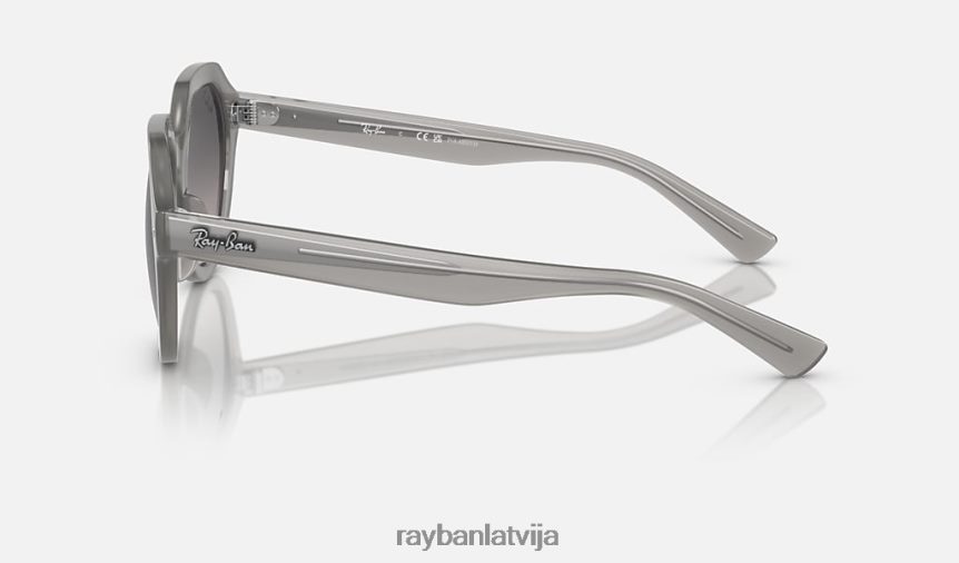 gina pulēta opāla pelēka/pelēka F0L86X383 vīriešiem Ray-Ban saulesbrilles