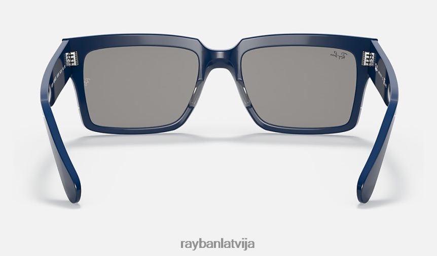invernesa pulēta zila/pelēka F0L86X817 vīriešiem Ray-Ban saulesbrilles