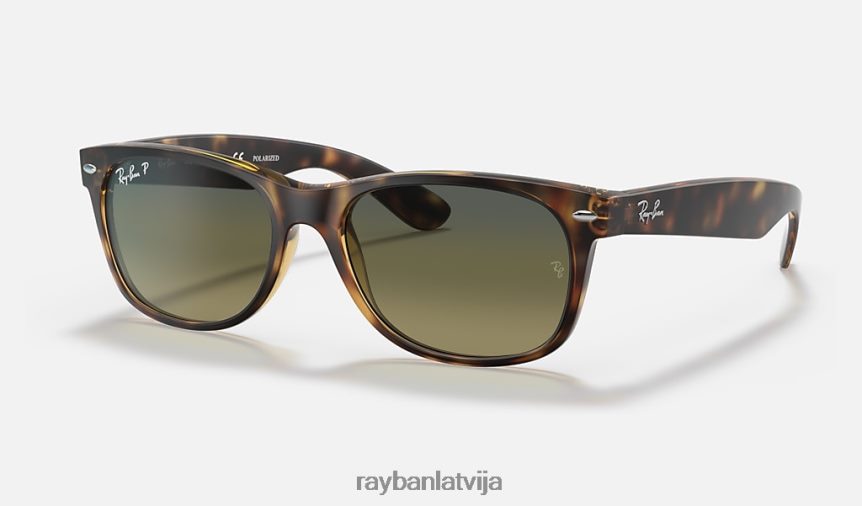 jauna wayfarer klasika matēts havana/zils/zaļš F0L86X121 vīriešiem Ray-Ban saulesbrilles