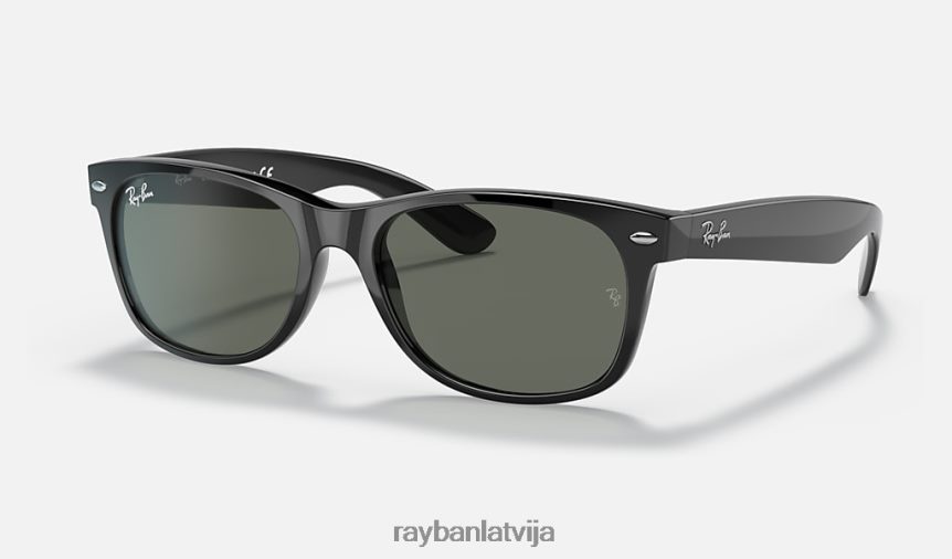 jauna wayfarer klasika pulēta melna/zaļa F0L86X118 vīriešiem Ray-Ban saulesbrilles