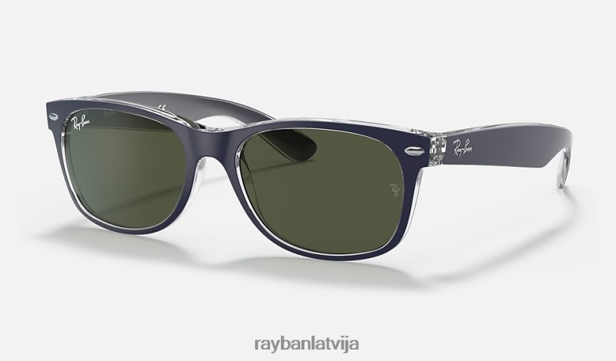 jauns wayfarer bicolor matēts zils/zaļš F0L86X678 vīriešiem Ray-Ban saulesbrilles
