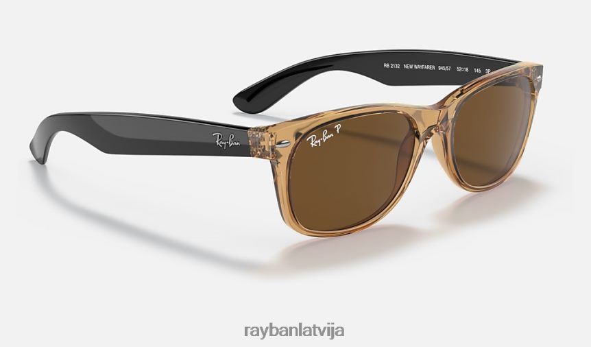 jauns wayfarer bicolor pulēta medus/brūna F0L86X679 vīriešiem Ray-Ban saulesbrilles