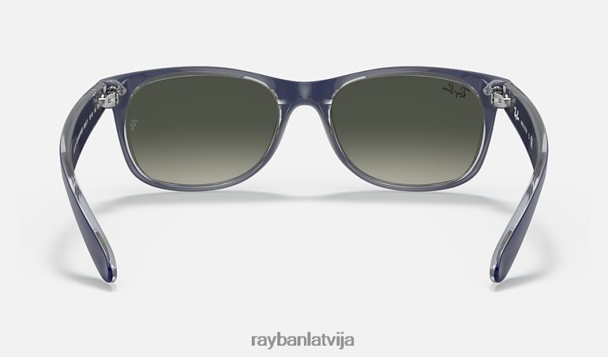 jauns wayfarer krāsu sajaukums matēts zils/pelēks F0L86X354 vīriešiem Ray-Ban saulesbrilles