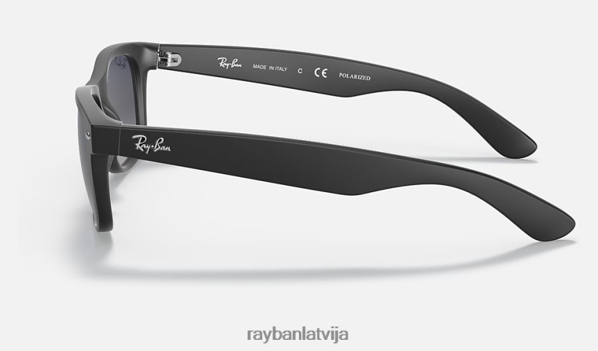 jauns wayfarer matēts matēts melns/zils/pelēks F0L86X966 vīriešiem Ray-Ban saulesbrilles