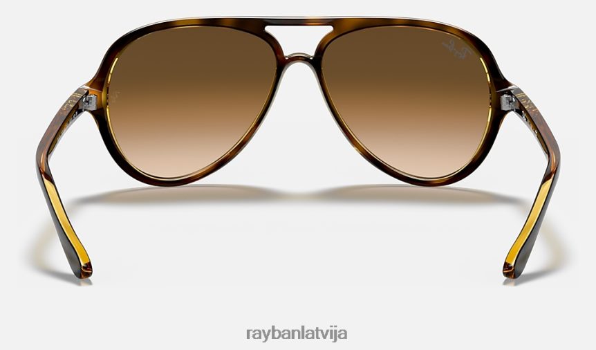 kaķi 5000 klasika pulēta gaiši havana/gaiši brūna F0L86X533 vīriešiem Ray-Ban saulesbrilles